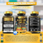 Tenmido Magnesium Complex Supplement - 120 Capsules - image 7