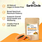 Earth Circle Organics Papaya Seed Powder Capsules for Digestion - 180 Count - image 5