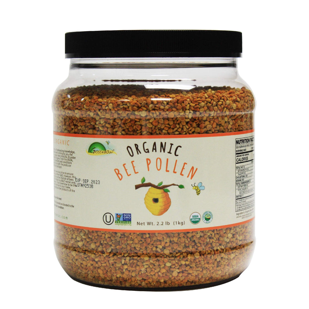 Greenbow Organic Bee Pollen Superfood - 1,000g