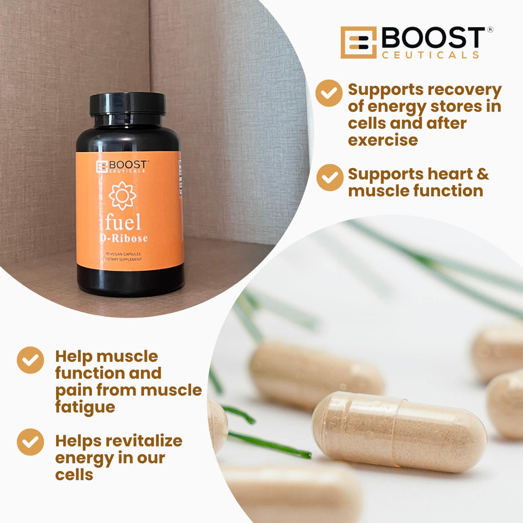 BoostCeuticals D-Ribose 1500mg Energy Supplement - 90 Capsules - image 5