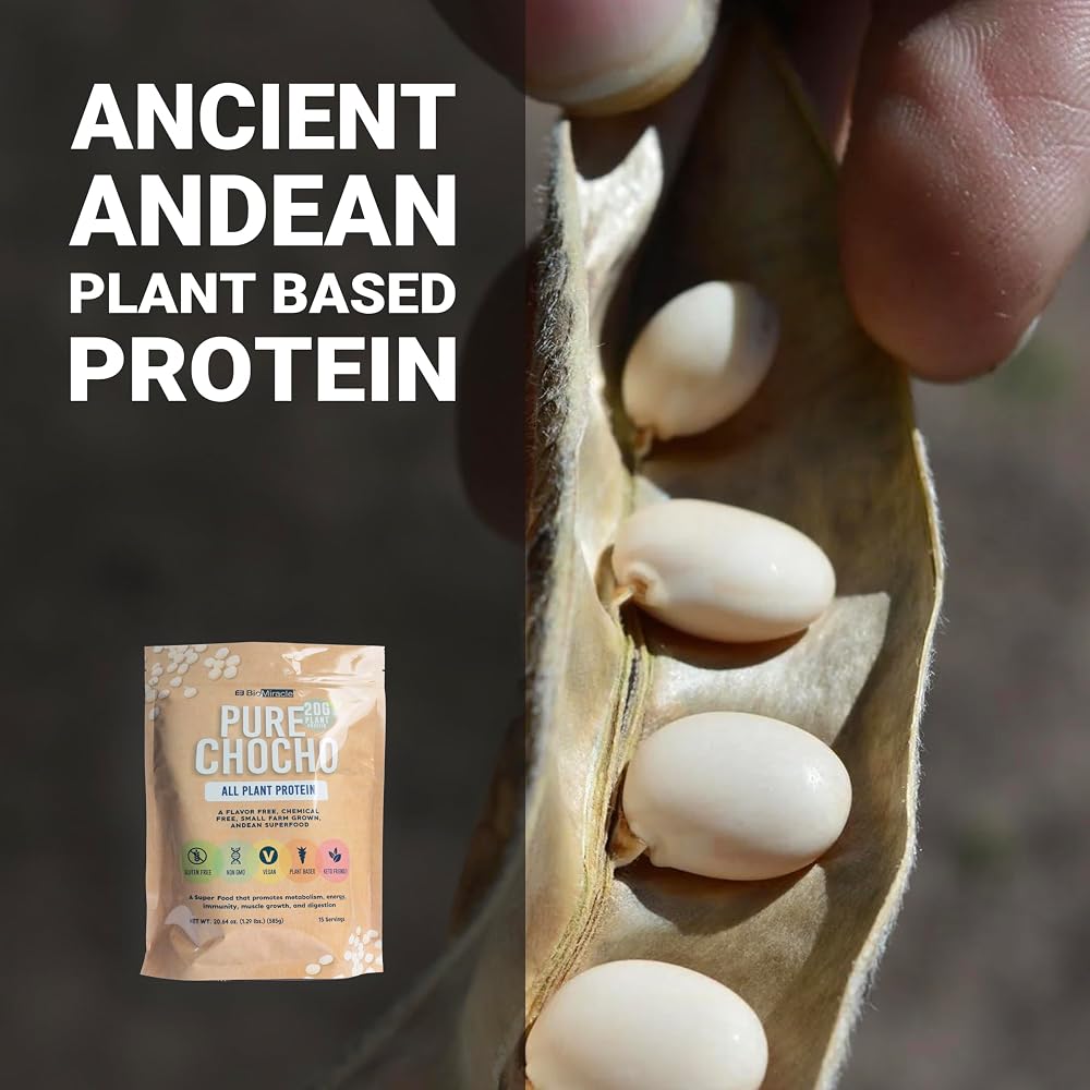 BioMiracle Hydrolyzed Pure Chocho All Plant Protein - 15 Servings - image 3