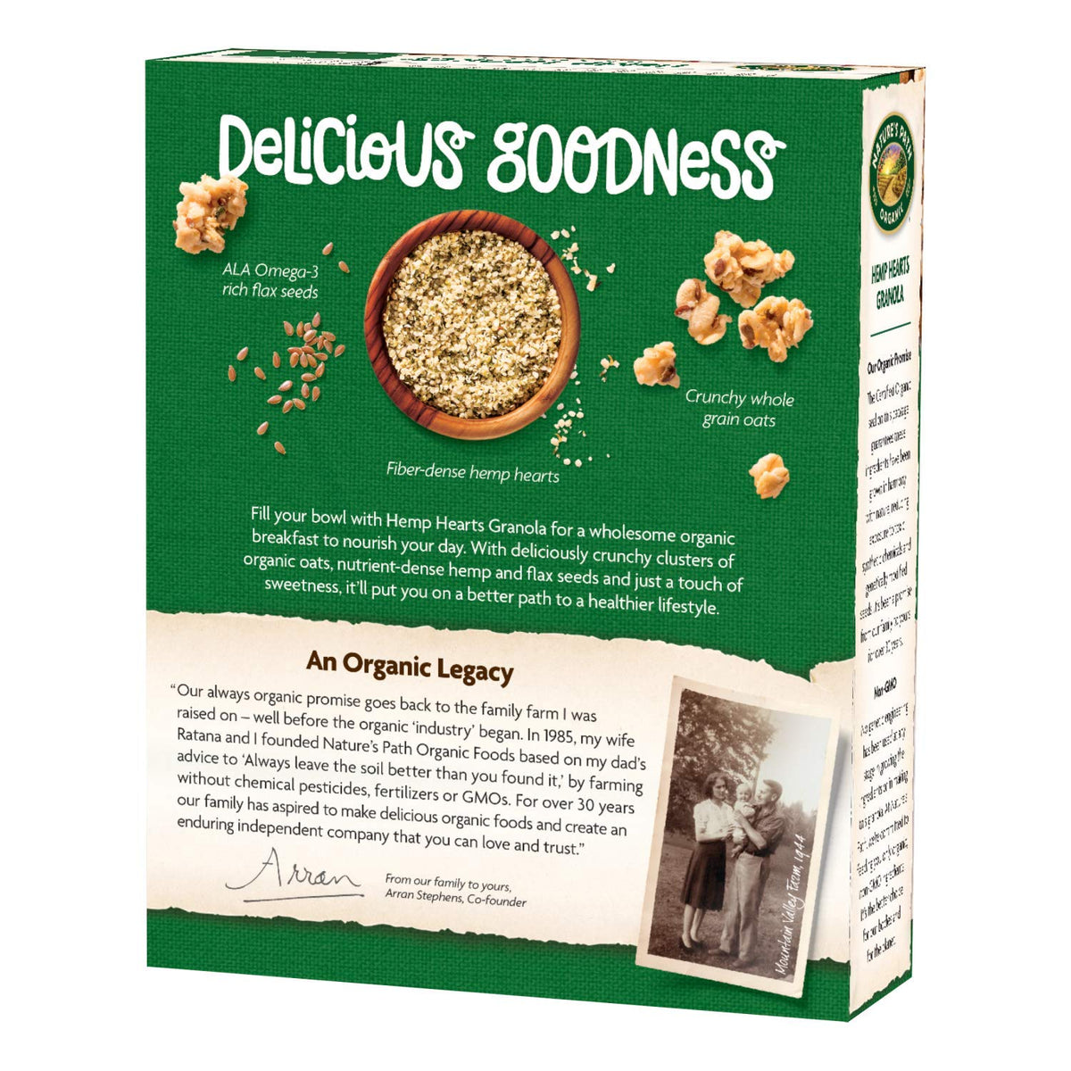 Nature's Path Organic Hemp Hearts Granola - 6 x 11.5 oz - image 3