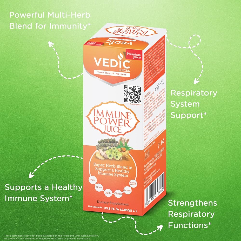 Vedic Juices Immune Power Juice Multi-Herb Blend - 1L - image 4