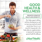 Maxi Health Zinc Supplement 30mg with Enzymax - 100 Capsules - image 5