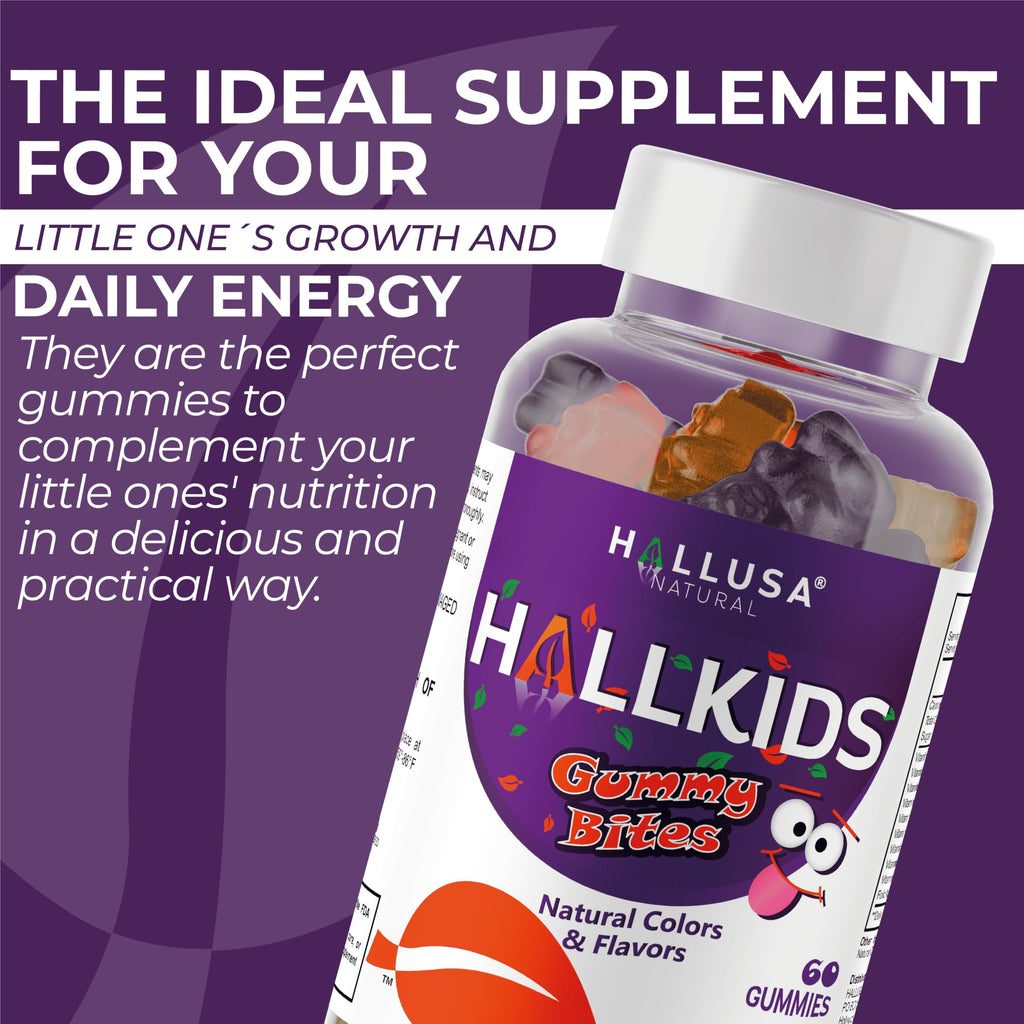 Hallusa Natural HallKids Multivitamin Gummies for Kids - 60 Gummies - image 7