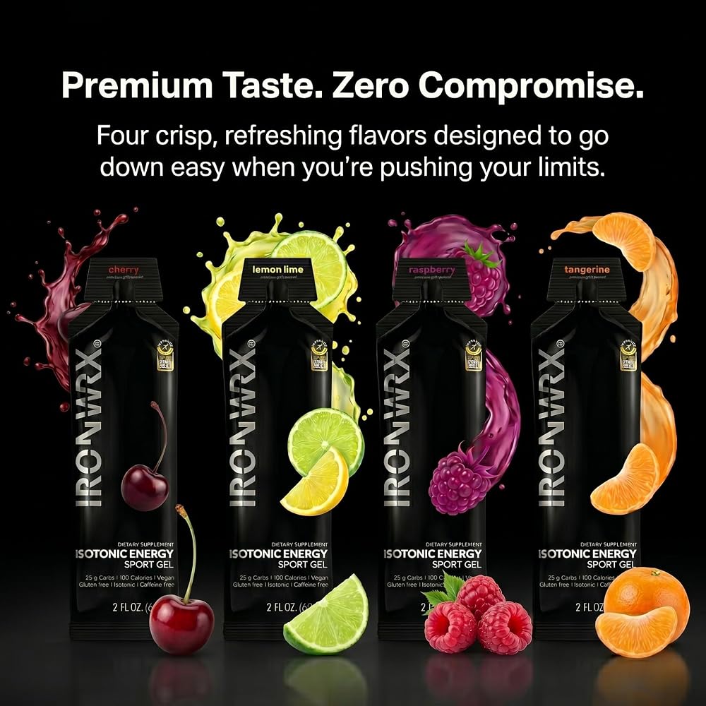 IRONWRX Isotonic Energy Gels