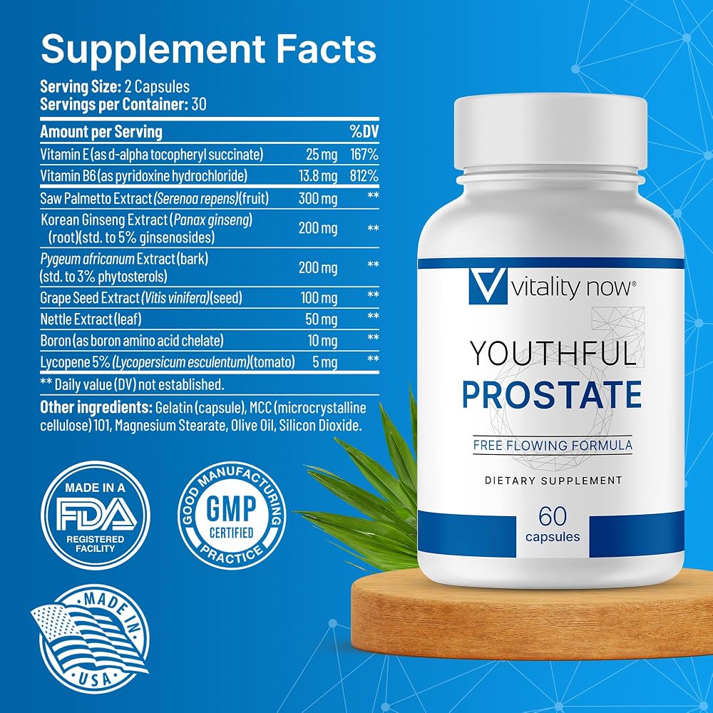 Vitality Now Youthful Prostate