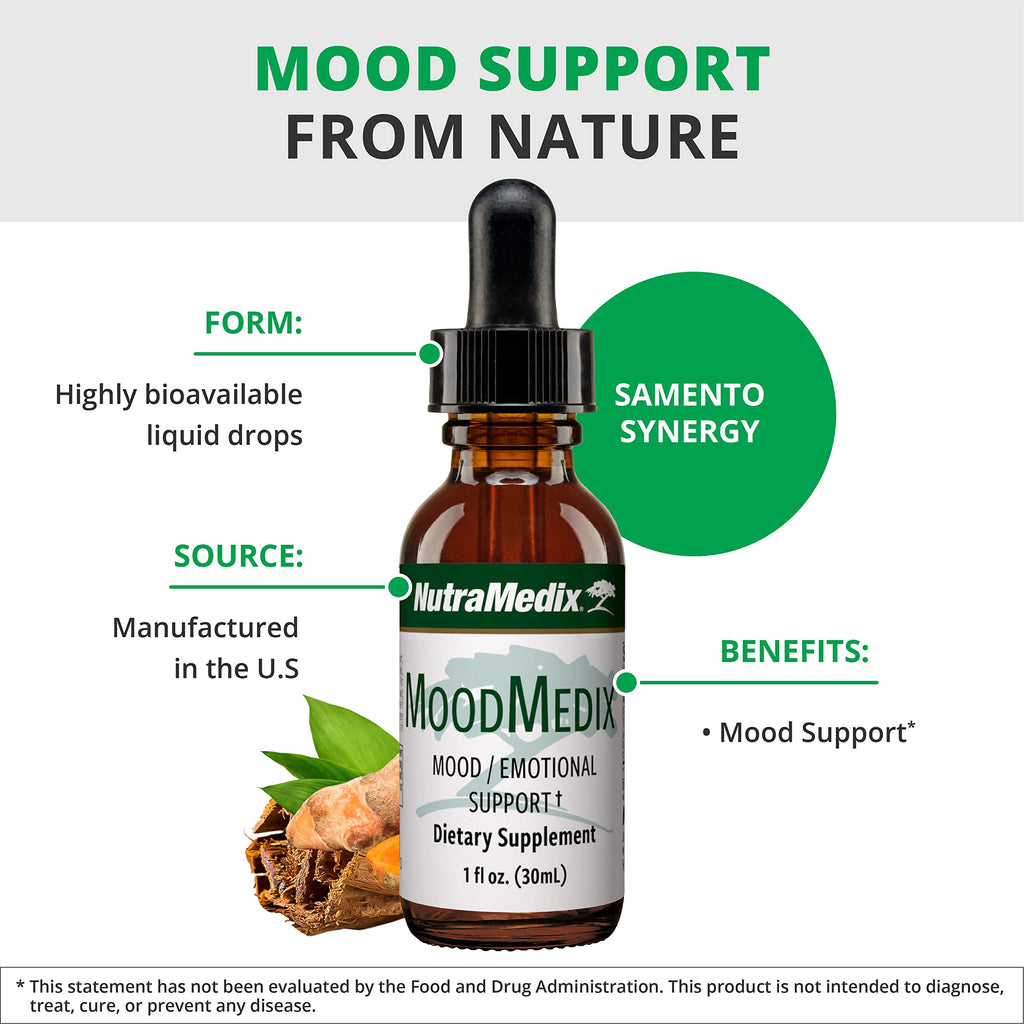 NutraMedix MoodMedix Mood Support Supplement Liquid - 1 Fl Oz - image 4