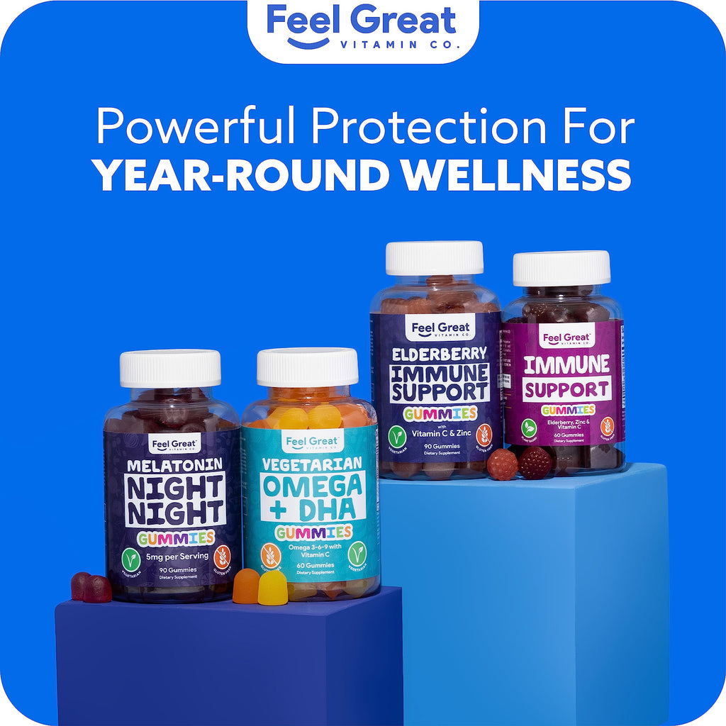 The Feel Great Vitamin Company Sambucus Elderberry Gummies with Zinc & Vitamin C - image 8