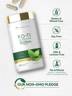 Carlyle Fo-Ti Supplement He-Shou-Wu Root Extract - 180 Capsules - image 5