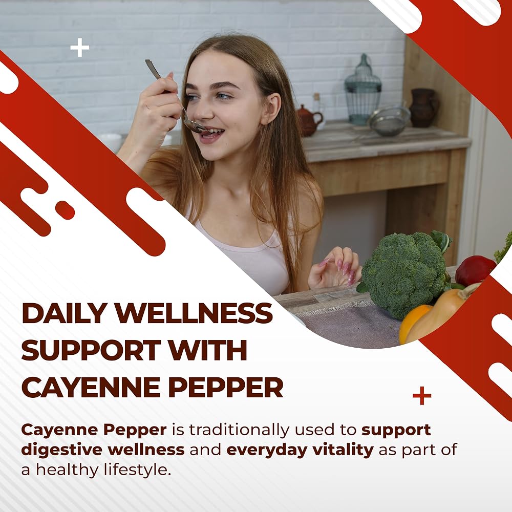 NuraFuse Cayenne Pepper 8-in-1 Complex for Digestive Wellness - 150 Capsules - image 3