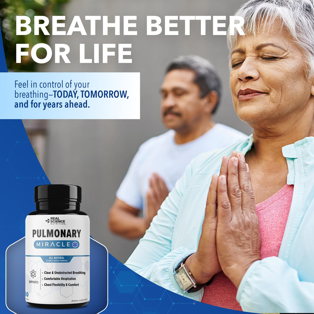 Real Science Nutrition Pulmonary Miracle Lung Support - 60 Capsules - image 5