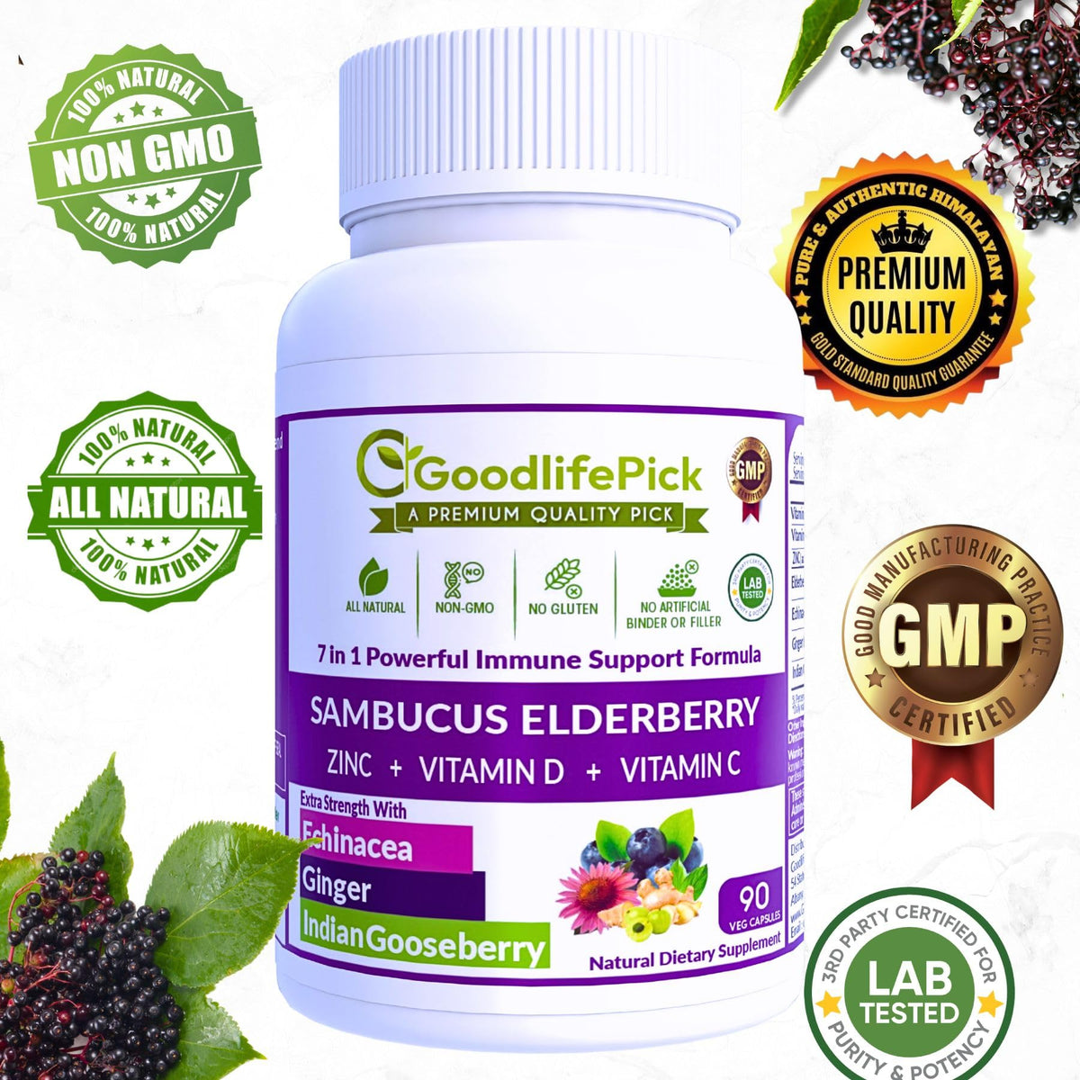 GoodlifePick Elderberry with ZINC