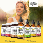 Wild & Organic USDA Organic Maca Root Liquid Drops - 4 fl oz - image 8
