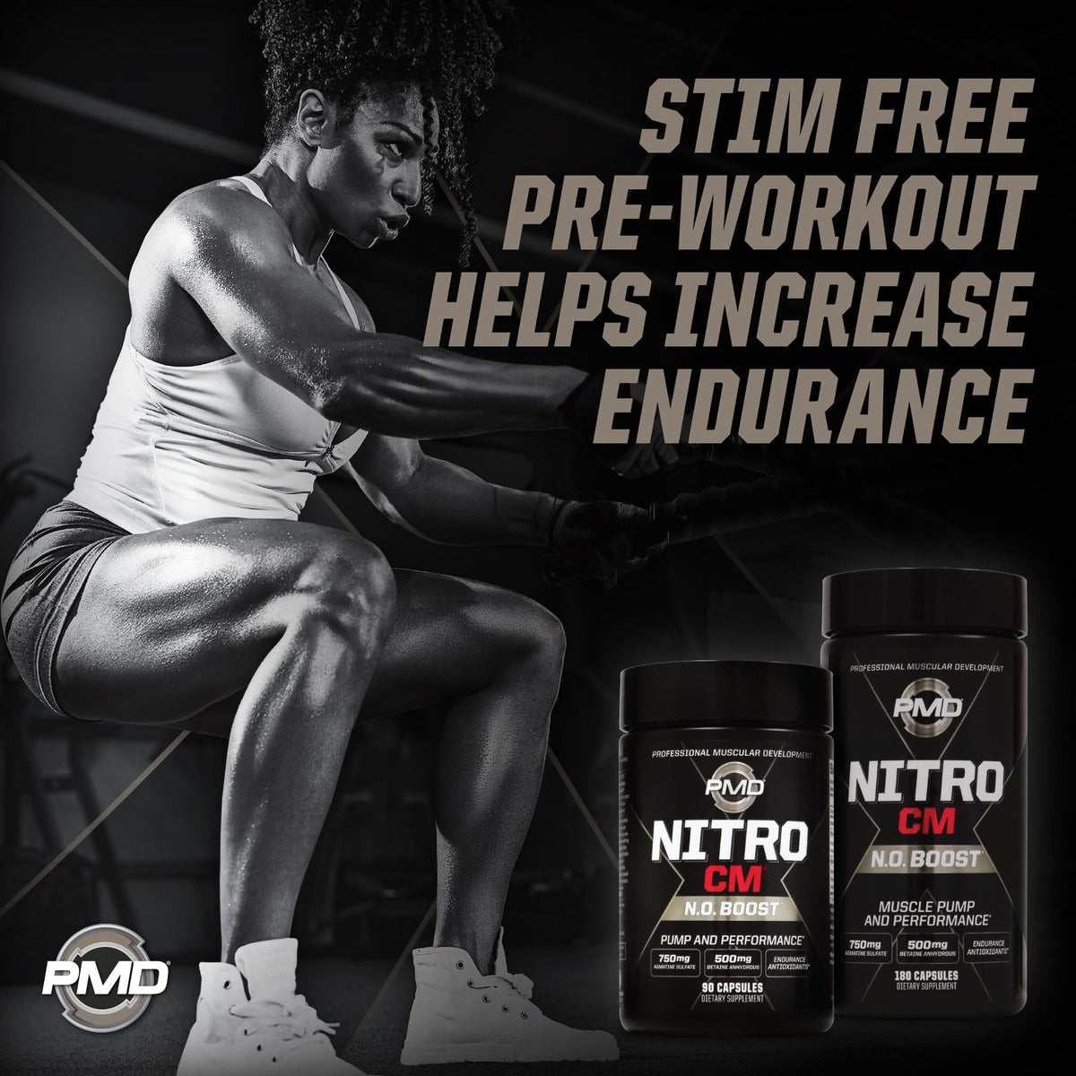 PMD Sports Nitro CM Nitric Oxide - 90 Capsules