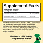 Complete Natural Products Digestive Enzyme Capsules 550mg - 60 Capsules - image 6
