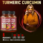 Zolotus Turmeric Apple Supplement - 2Pack 90 180 Capsules