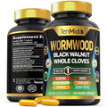 Tenmido Wormwood Black Walnut Clove Capsules - 120 Capsules