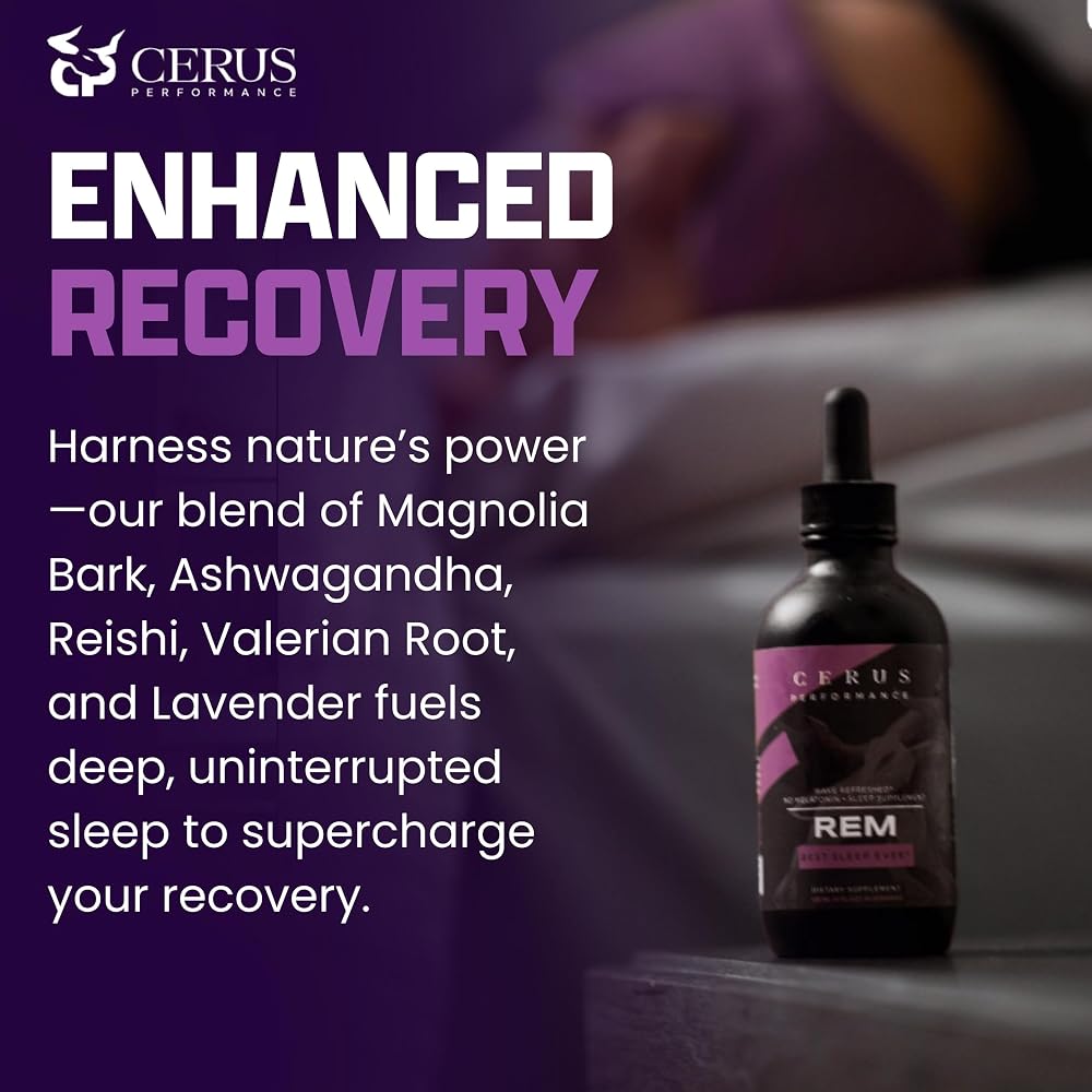 Cerus Performance REM Sleep Aid Drops - 4 oz - image 2