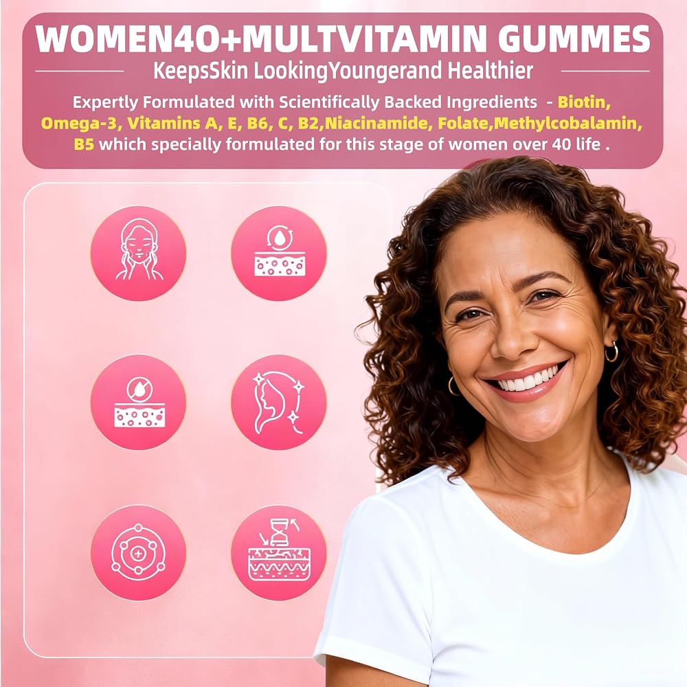 Lerinettia Multivitamin for Women 40+ - 120 Gummies - image 7