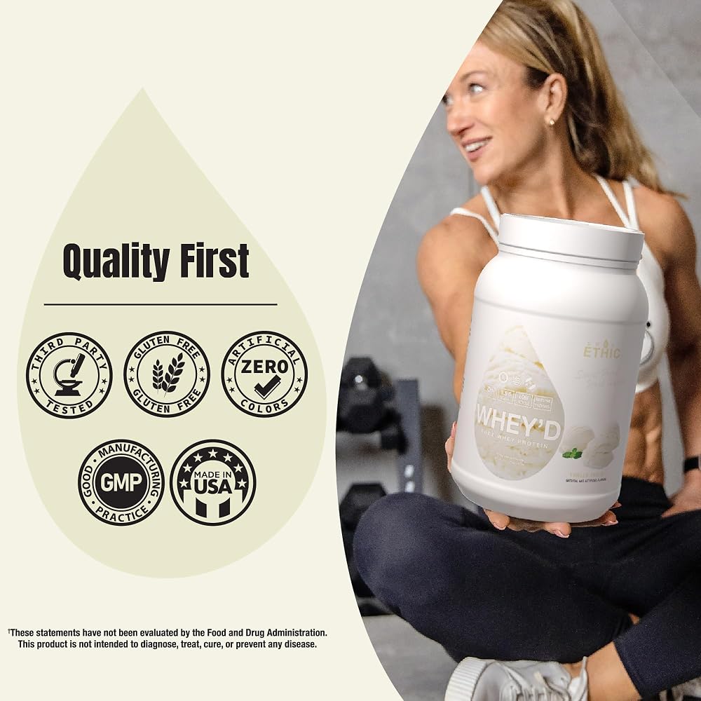Sweat Ethic Whey'd Protein Powder