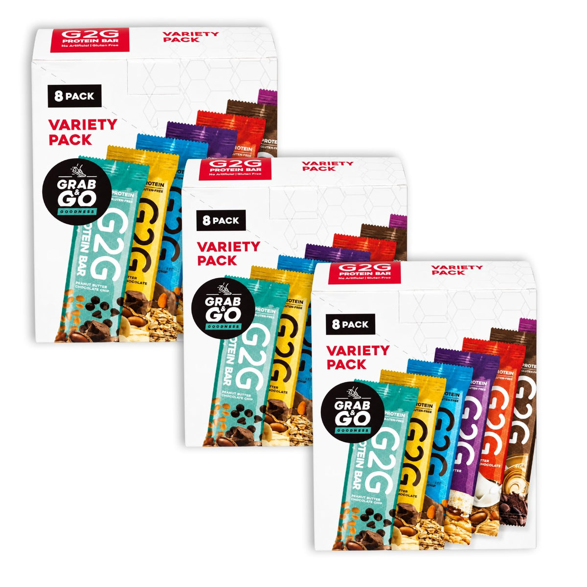 G2G Protein Bar, Variety Pack Parent