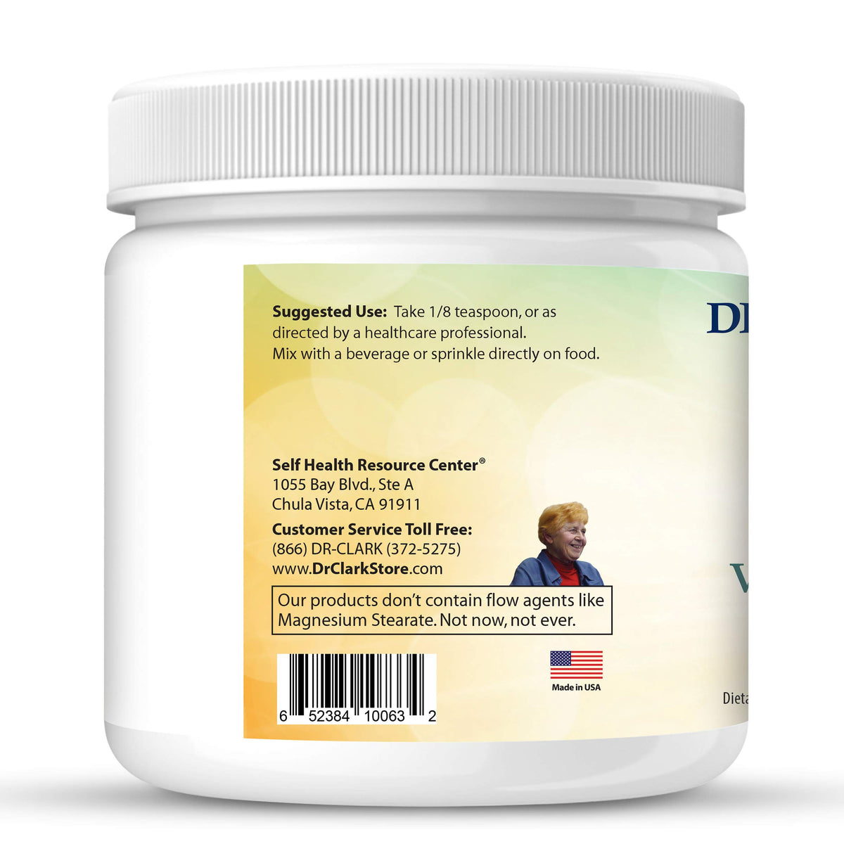 Dr Clark Vitamin C Powder Ascorbic Acid - 16 oz - image 3