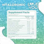 Love You Hyaluronic Acid + Collagen Complex - 90 Vegetarian Capsules - image 3