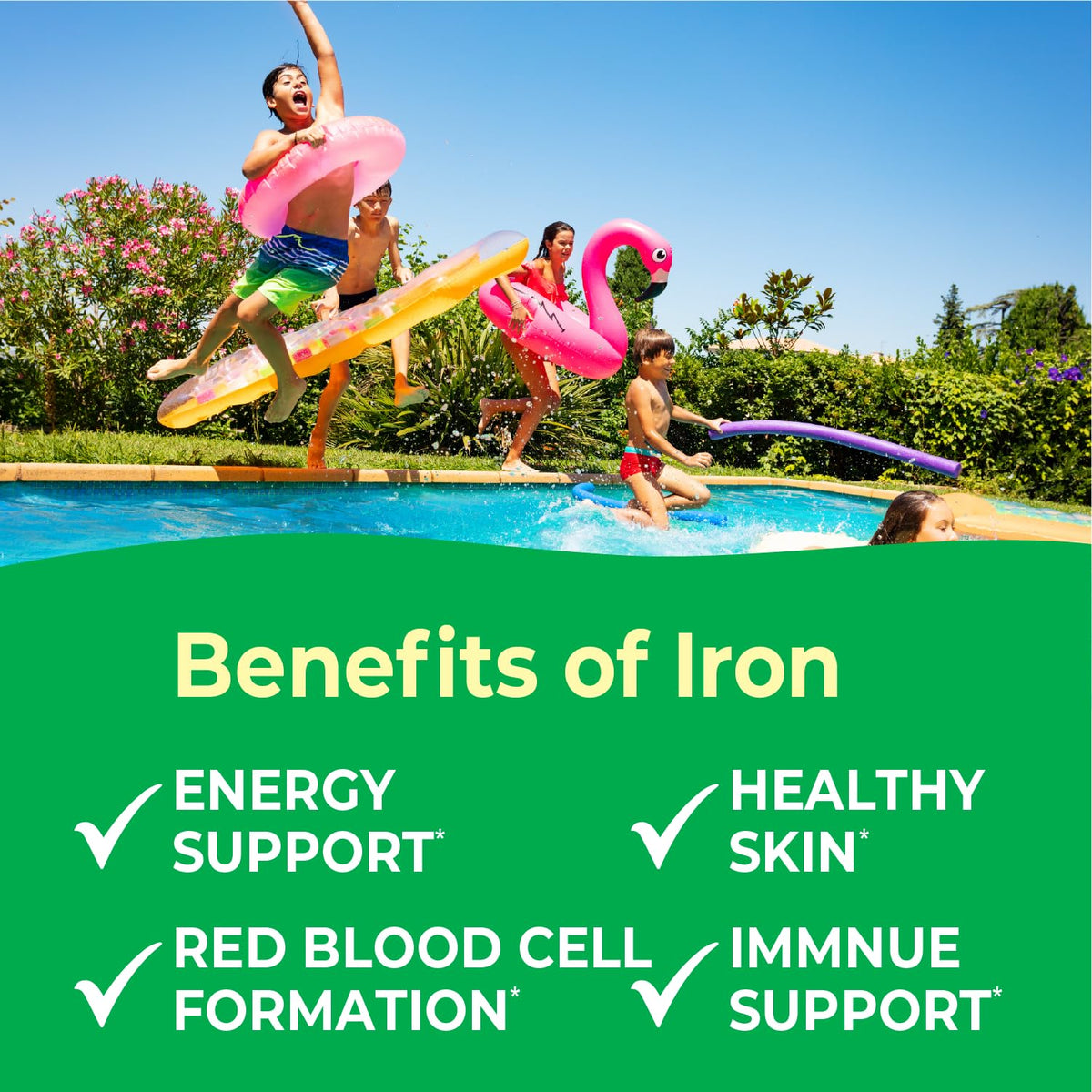 VitaWorks Chewable Iron Supplement for Kids 10 mg - 120 Tablets - image 3
