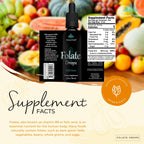 Balanced Health Folate Drops - 120 Servings - image 4