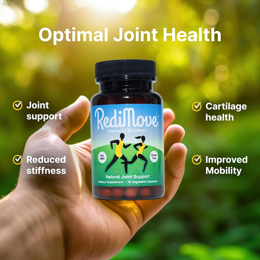 RediMove Natural Joint Support Supplement for Mobility - 30 Vegetarian Capsules - image 2