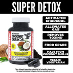 Yerba Prima Activated Coconut Charcoal - 60 Vegetarian Capsules - image 6
