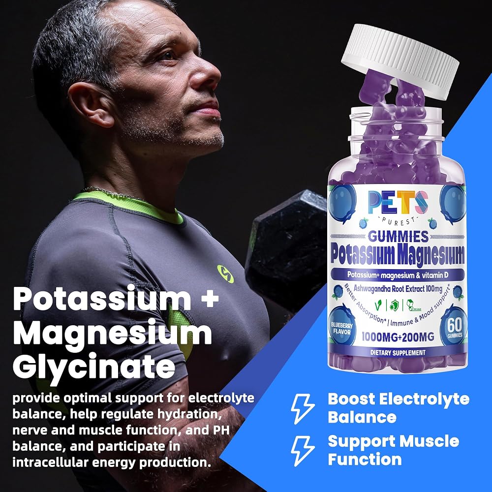 Pets Purest Potassium Magnesium Gummies