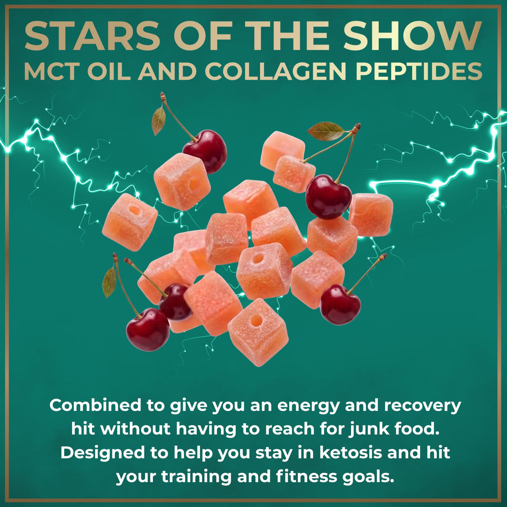 WILD FUEL MCT Oil Keto Gummies with Collagen - 60 Gummies - image 8