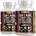Health Heals Mushroom Supplement 20-in-1 Complex - 120 Capsules