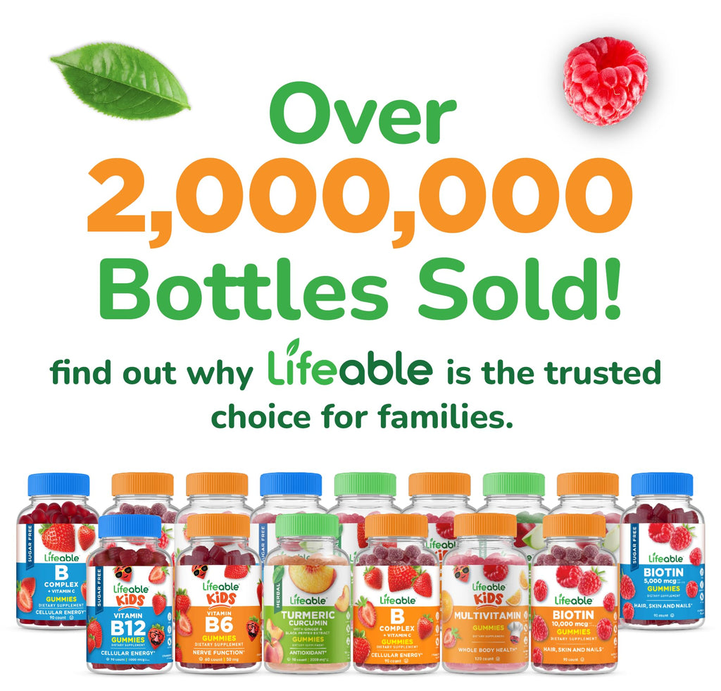 Lifeable Vitamin D3 5000 IU Gummies for Immune & Bone Support - 90 Count - image 7