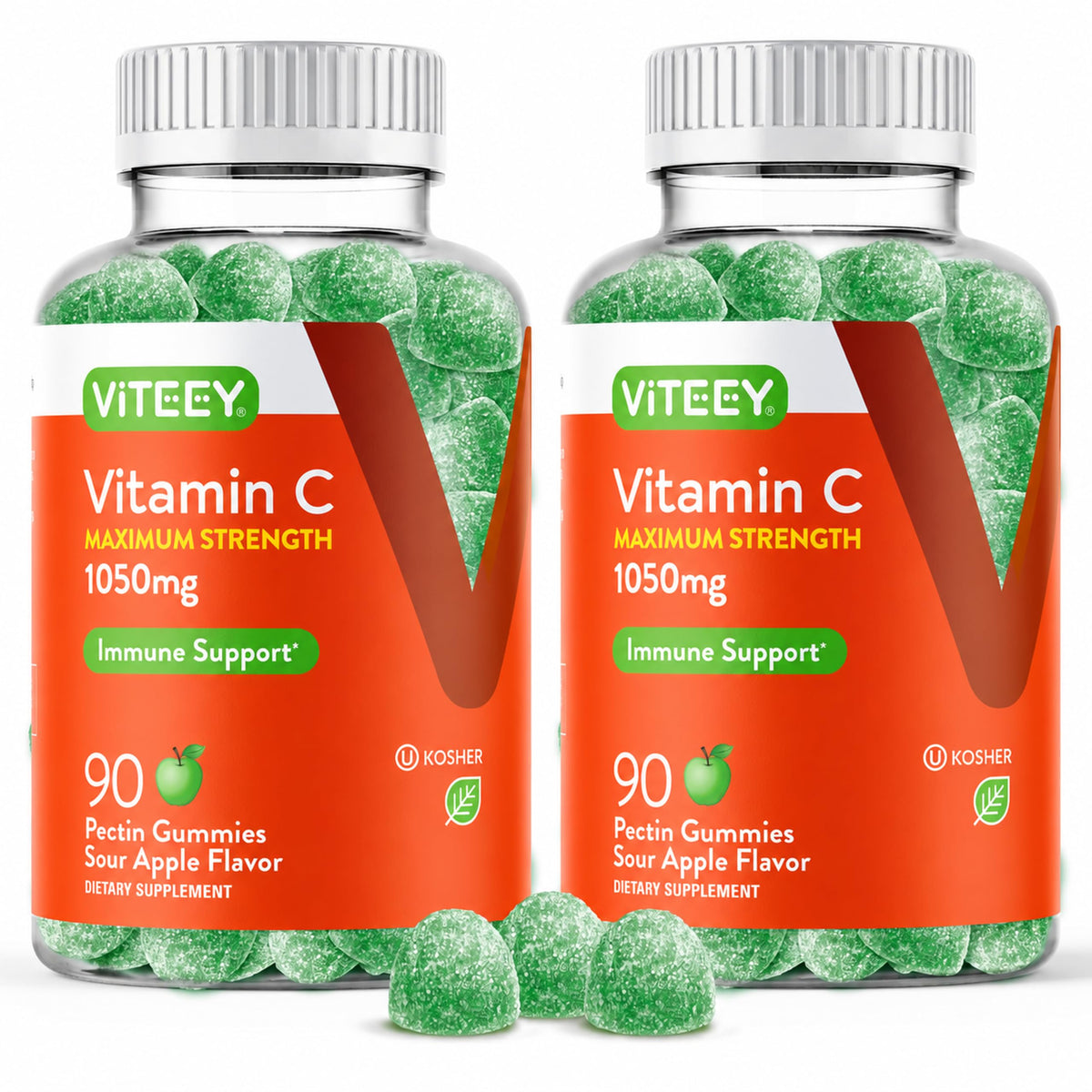 Viteey Vitamin C Gummies for Adults & Teens
