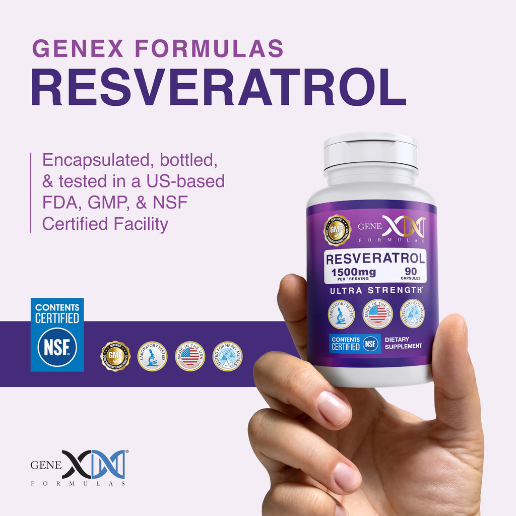 Genex 1500mg Resveratrol