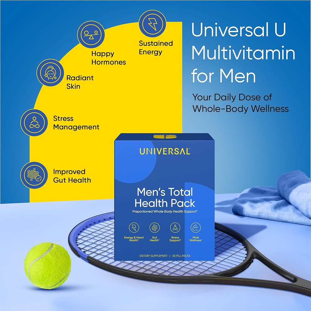 Universal U Mens Total Health Multivitamin - 30 Packs - image 3