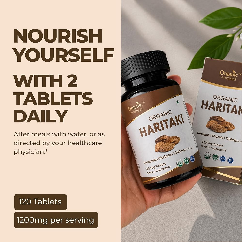 ORGANIC SPREE HARITAKI Tablets