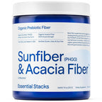 Essential Stacks Sunfiber PHGG & Acacia Fiber Powder - 7.4 oz