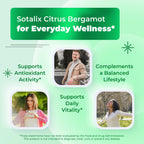 Sotalix Citrus Bergamot 1,470 mg with Niacin & Olive Leaf - 150 Capsules - image 3