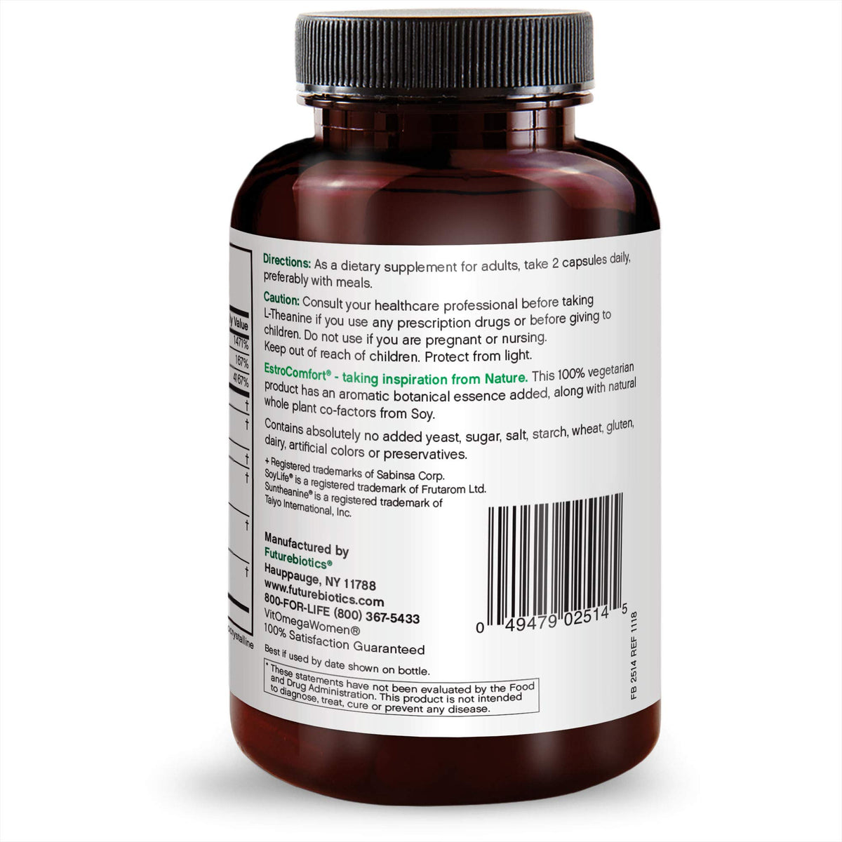 Futurebiotics Estrocomfort Vegetarian Capsules - 56 Count - image 6