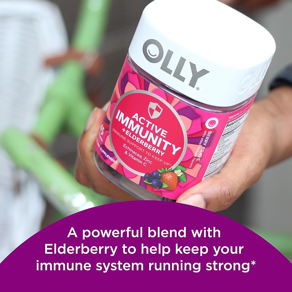 OLLY Muscle Recovery Sleep & Active Immunity Gummies Bundle - image 6