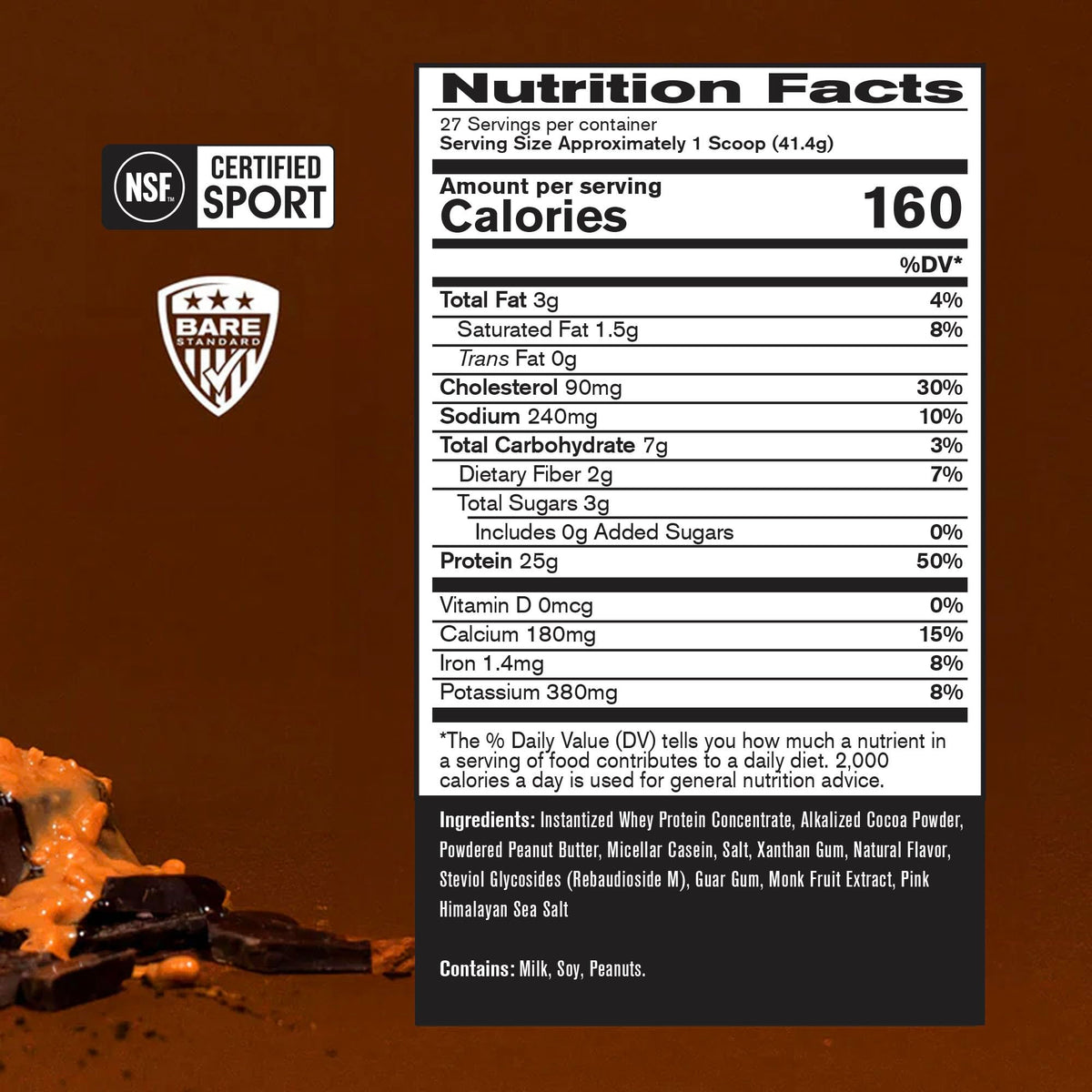 BARE PERFORMANCE NUTRITION Whey Parent