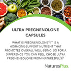 NaturesPlus Ultra Pregnenolone Hormonal Support - 60 Capsules - image 3