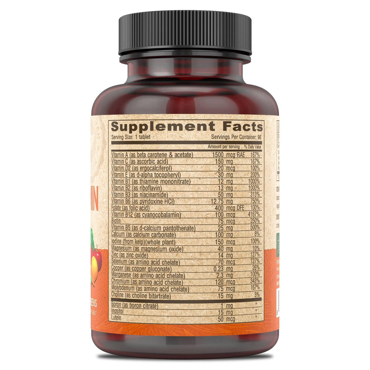 DEVA Vegan Multivitamin and Mineral Supplement - 90 Tablets - image 2