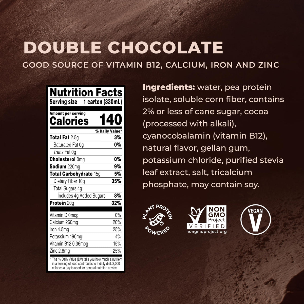 Evolve Plant Based Protein Shake 11 Fl Oz