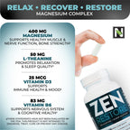 Nutrology Zen Restore Magnesium Malate 400mg - 90 Capsules - image 4