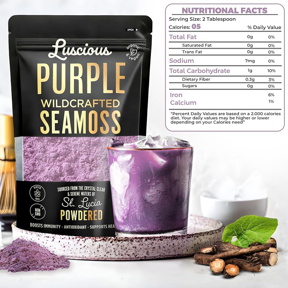 Generic Luscious Sea Moss Powder -3 Pack of